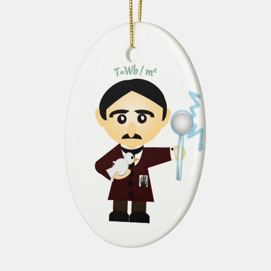 Tesla Keramisch Ornament (Links)