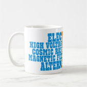 Tesla-kracht Koffiemok (Links)