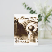 Tesla Letterhead Briefkaart (Staand voorkant)