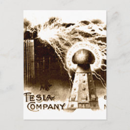 Tesla Letterhead Briefkaart