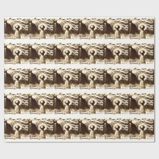 Tesla Letterhead Cadeaupapier (Vlak)