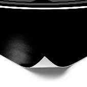 Tesla-logo Perfect Poster (Hoek)