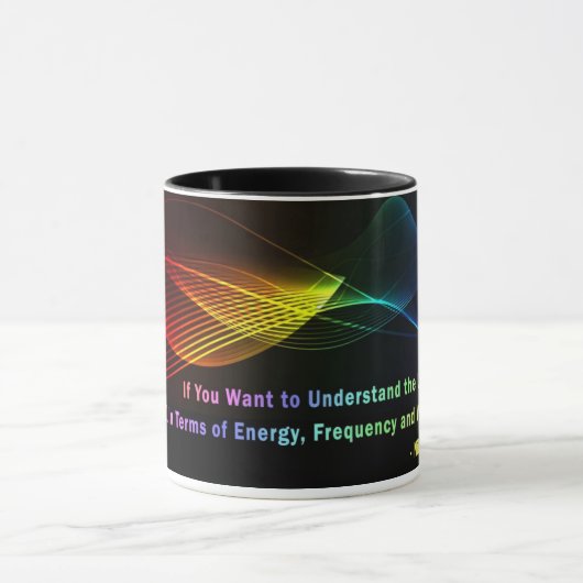 Tesla-Mok - Begrijp het universum Mok (Midden)