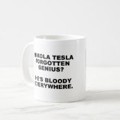 Tesla-Mok Koffiemok (Voorkant links)