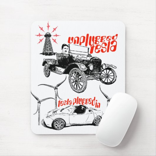 Tesla Muismat (Met muis)