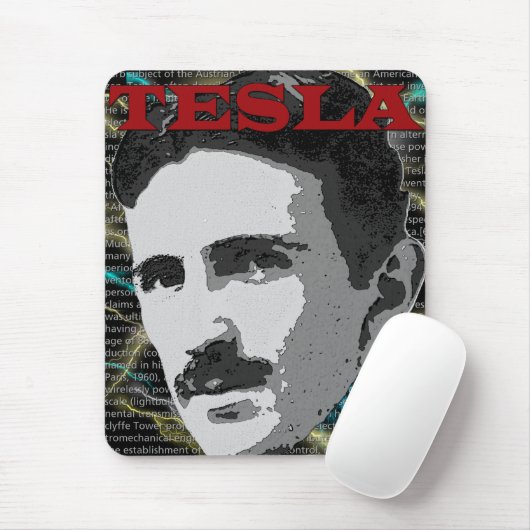 TESLA MUISMAT (Met muis)