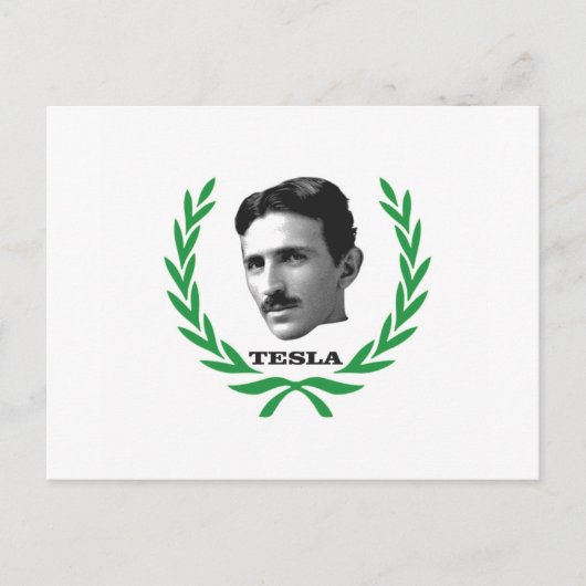 tesla next briefkaart (Voorkant)