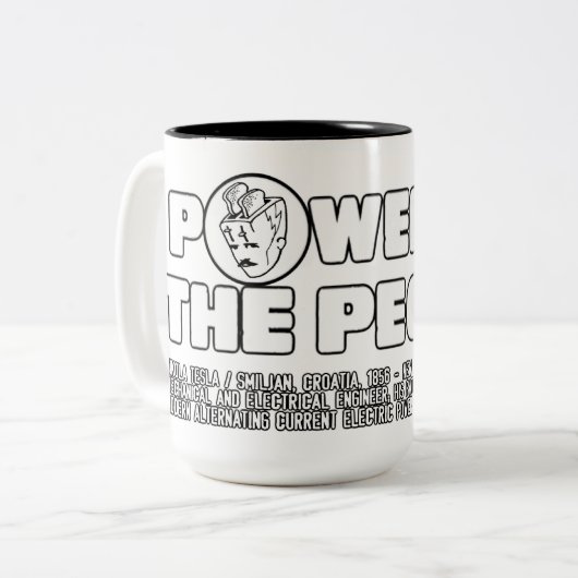 Tesla Power Mok (Voorkant links)