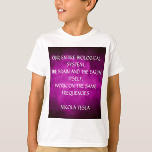 Tesla-prijsopgave voor Paars T-shirt