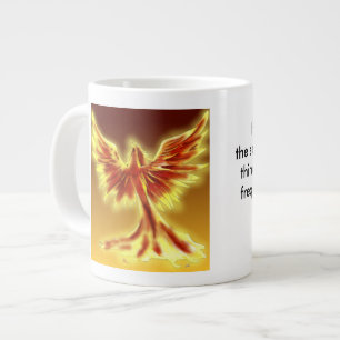 Tesla Quote over Jumbo-Mok Grote Koffiekop
