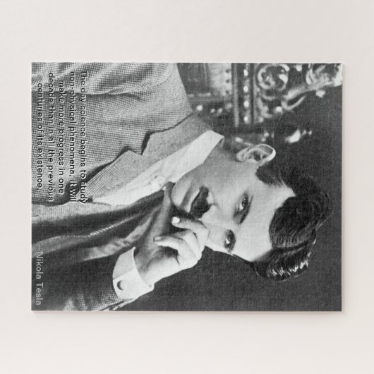 Tesla Quote Puzzle (520 stuks) Legpuzzel (Horizontaal)