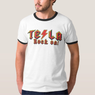 Tesla rock t-shirt