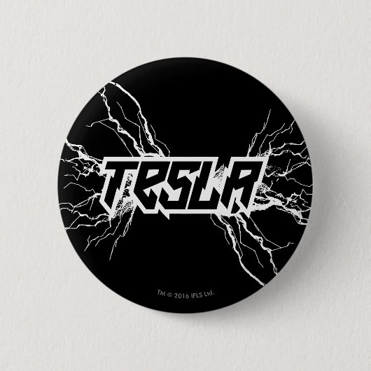 Tesla Ronde Button 5,7 Cm (Voorkant)