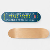 TESLA RUIMTELIJKE Skateboard (Horizontaal)