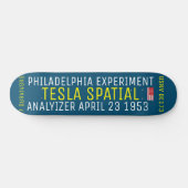 TESLA RUIMTELIJKE Skateboard (Horizontaal)