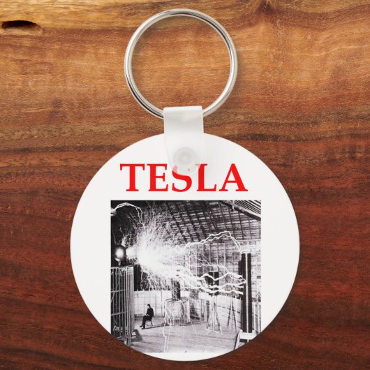 tesla sleutelhanger (Voorkant)