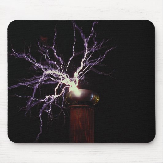 Tesla-spoelbedekking Muismat (Voorkant)