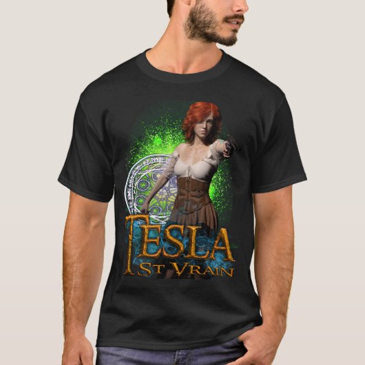 Tesla St. Vrain T-Shirt (Voorkant)