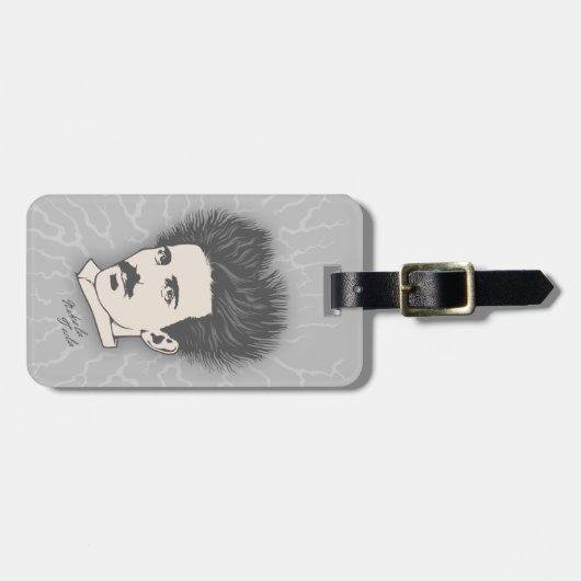 Tesla Static II Bagagelabel (Voorkant horizontaal)