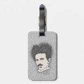 Tesla Static II Bagagelabel (Achterkant verticaal)