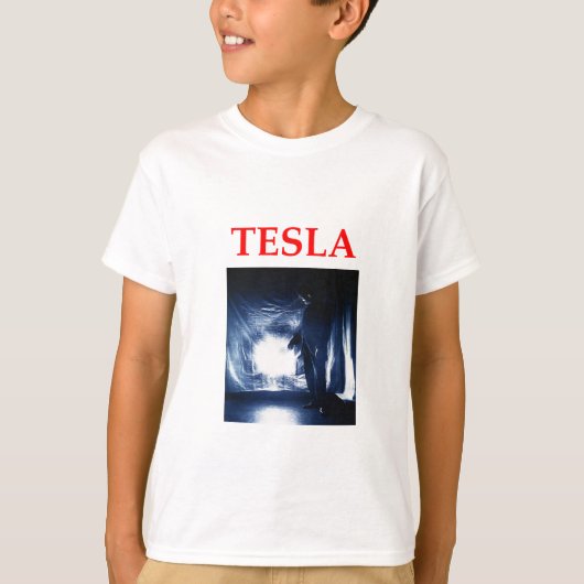 tesla t-shirt (Voorkant)