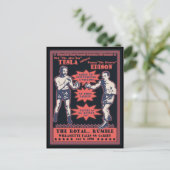 Tesla tegen Edison Briefkaart (Staand voorkant)