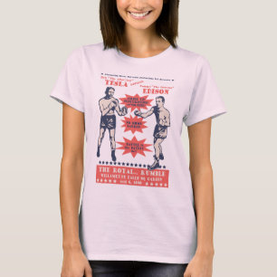 Tesla tegen Edison T-shirt