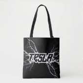 Tesla Tote Bag (Voorkant)