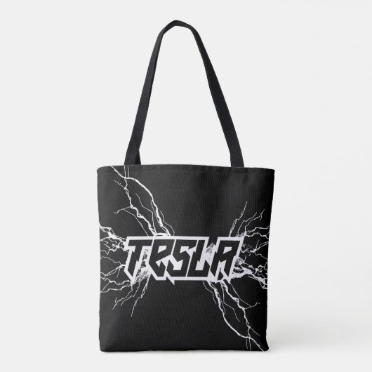 Tesla Tote Bag (Achterkant)
