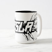 Tesla Tweekleurige Koffiemok (Voorkant rechts)