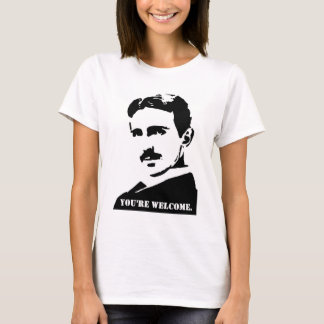 Tesla (u bent welkom.) t-shirt