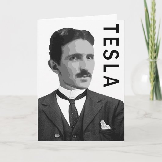TESLA-WENSKAART KAART (Voorkant)