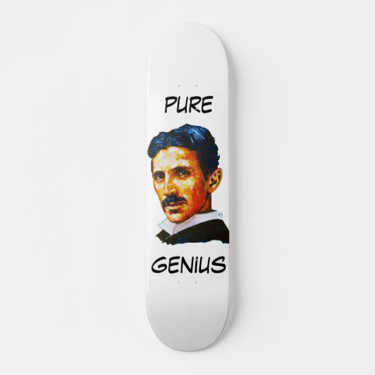 Tesla zuiver genius persoonlijk skateboard (Voorkant)
