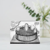 Tesla's eitje bij het Columbia Exposition Briefkaa Briefkaart (Staand voorkant)