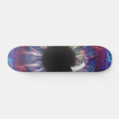 Tesla's Eye Skateboard Deck (Horizontaal)
