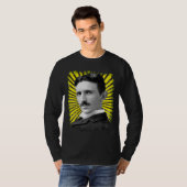 Tesla's licht t-shirt (Voorkant volledig)