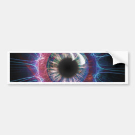 Tesla's Oogfractal Design Bumpersticker