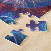 Tesla's Oogfractal Design Legpuzzel (Zijkant)