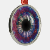 Tesla's OogOrnament Metalen Ornament (Rechts)