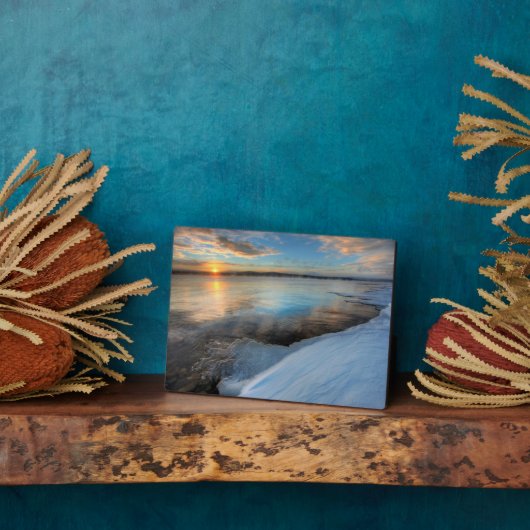 Teslin Lake After A Clearing Storm, Yukon Fotoplaat (Zijkant)