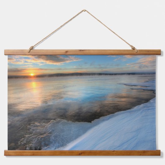 Teslin Lake After A Clearing Storm, Yukon Hangend Wandkleed (Voorkant)