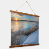 Teslin Lake After A Clearing Storm, Yukon Hangend Wandkleed (Gebogen)