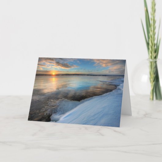 Teslin Lake After A Clearing Storm, Yukon Kaart (Voorkant)