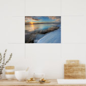 Teslin Lake After A Clearing Storm, Yukon Poster (Keuken)