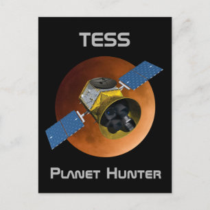 TESS Planet Hunter Spacecraft Briefkaart
