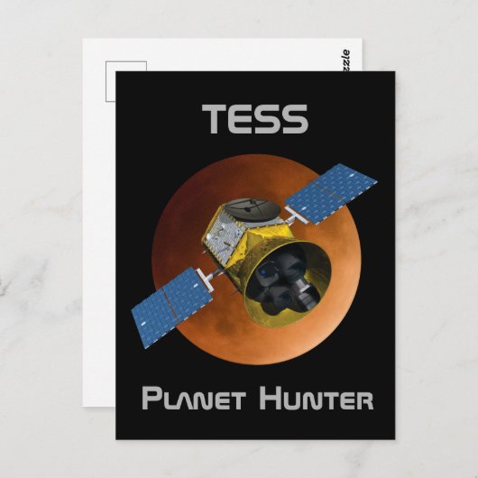TESS Planet Hunter Spacecraft Briefkaart (Voorkant / Achterkant)