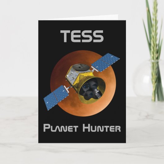 TESS Planet Hunter Spacecraft Kaart (Voorkant)
