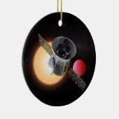 TESS Planet Hunter Spacecraft Keramisch Ornament (Rechts)