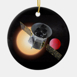 TESS Planet Hunter Spacecraft Keramisch Ornament