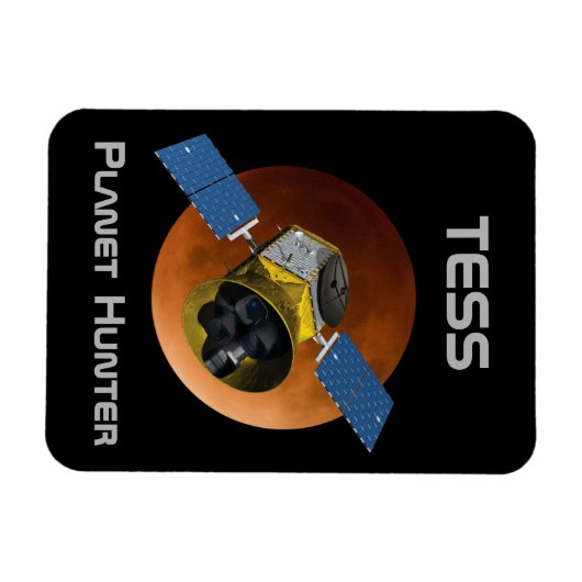 TESS Planet Hunter Spacecraft Magneet (Horizontaal)